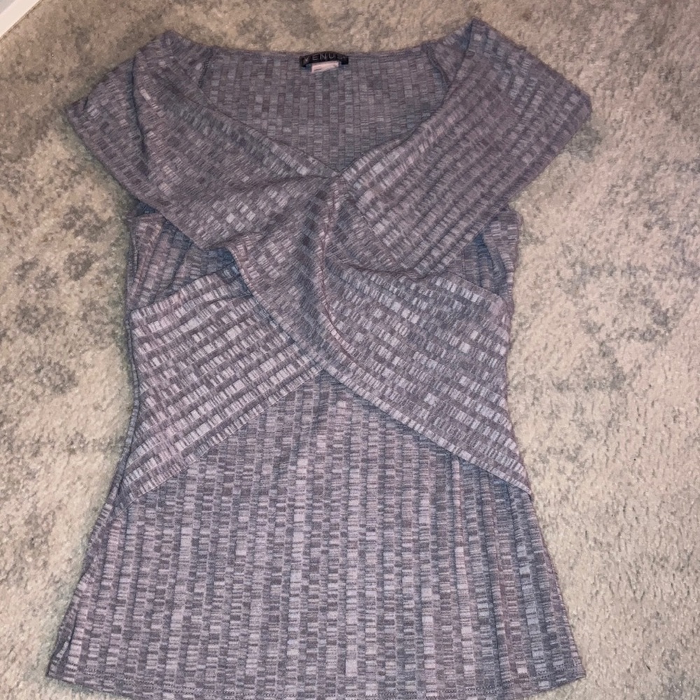 Cute criss cross shirt!